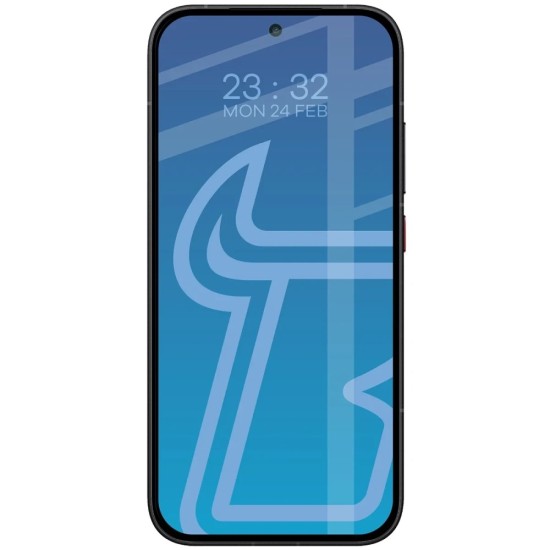 Τζάμι Προστασίας Bizon Glass Edge Samsung Galaxy A27 5G, black frame