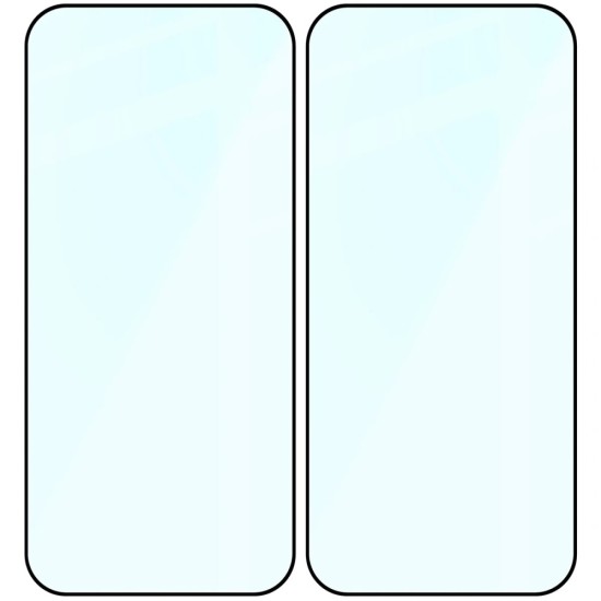 Τζάμι Προστασίας Bizon Glass Edge Duo Xiaomi POCO X8 Pro black frame [2 PACK]