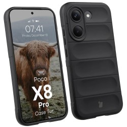 Θήκη Σιλικόνης Bizon Case Tur Xiaomi POCO X8 Pro black