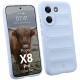 Θήκη Σιλικόνης Bizon Case Tur Xiaomi POCO X8 Pro light blue Θήκη Σιλικόνης Bizon Case Tur Xiaomi POCO X8 Pro light blue