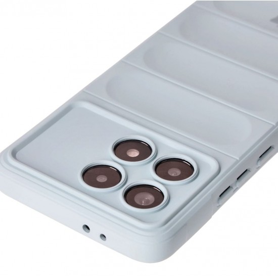 Θήκη Σιλικόνης Bizon Case Tur Xiaomi Poco F6 Pro blue Θήκη Σιλικόνης Bizon Case Tur Xiaomi Poco F6 Pro blue