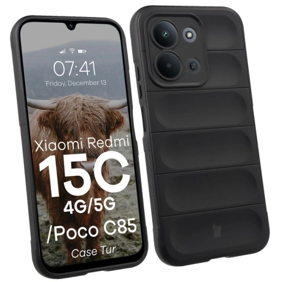 Θήκη Σιλικόνης Bizon Case Tur Xiaomi Redmi 15C 4G / 5G / POCO C85 4G 173mm black Θήκη Σιλικόνης Bizon Case Tur Xiaomi Redmi 15C 4G / 5G / POCO C85 4G 173mm black