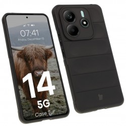 Θήκη Σιλικόνης Bizon Case Tur Xiaomi Redmi Note 14 5G black