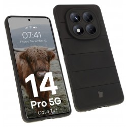 Θήκη Σιλικόνης Bizon Case Tur Xiaomi Redmi Note 14 Pro 5G / Poco X7 black