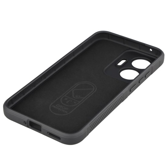 Θήκη Σιλικόνης Bizon Case Tur Xiaomi Poco F7 black