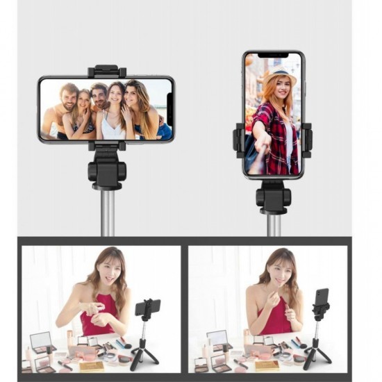 Selfie Stick tripod 3-in-1 Tech-Protect L02S Wireless Black