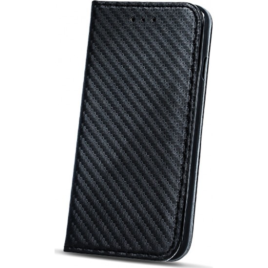 Θήκη Βιβλίο OEM Carbon Book Case Smart Magnet Xiaomi Redmi 4 Black Θήκη Βιβλίο OEM Carbon Book Case Smart Magnet Xiaomi Redmi 4 Black