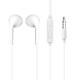 Ακουστικά Dudao Lateral Earphones Earbuds Headphones with Remote Control white (X10S white)