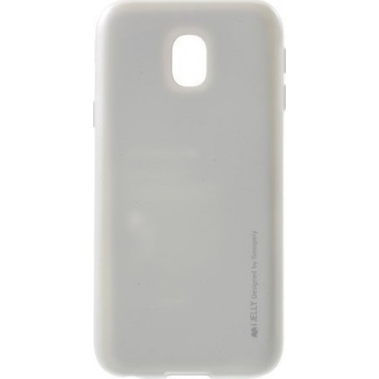 Θήκη Σίλικόνης Samsung Galaxy J3 2017 Mercury Jelly Case Silver