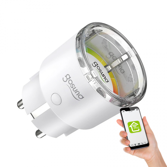 Έξυπνη πρίζα απομακρυσμένης διαχείρισης Smart plug WiFi Gosund EP2 10A Έξυπνη πρίζα απομακρυσμένης διαχείρισης Smart plug WiFi Gosund EP2 10A