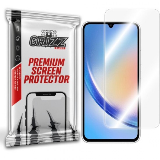 Υβριδικό Γυαλί Προστασίας Grizz Hybrid Glass For Samsung Galaxy A34 Υβριδικό Γυαλί Προστασίας Grizz Hybrid Glass For Samsung Galaxy A34