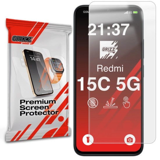 Υβριδικό Γυαλί Προστασίας Grizz Glass PaperScreen Xiaomi Redmi 15C 5G