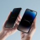 Screen Protector - Hofi Premium Pro+ Full Coverage Anti Spy Full Glue Tempered Glass For Apple iPhone 15 Plus / 14 Plus Privacy