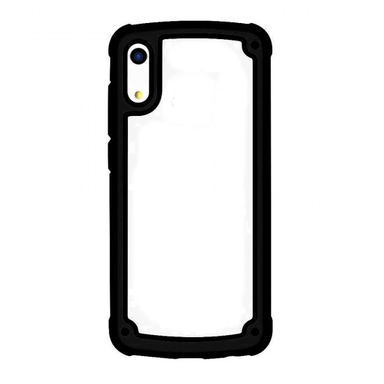 Θήκη Σιλικόνης Solid Frame Case with TPU Bumper Huawei Y6 / Y6 Pro 2019 Black Θήκη Σιλικόνης Solid Frame Case with TPU Bumper Huawei Y6 / Y6 Pro 2019 Black