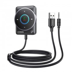 UGREEN CM723 Bluetooth adapter 5.4 , USB-A + mini jack 3.5mm, built-in microphone black