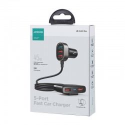 Φορτιστής Αυτοκινήτου Joyroom Car Charger 45W 5xUSB-A black (JR-CL03 Pro) Φορτιστής Αυτοκινήτου Joyroom Car Charger 45W 5xUSB-A black (JR-CL03 Pro)