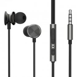 Ακουστικά Joyroom Wired Earphones JR-EW03, in Ear (Dark Grey) Ακουστικά Joyroom Wired Earphones JR-EW03, in Ear (Dark Grey)