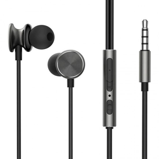 Ακουστικά Joyroom Wired Earphones JR-EW03, in Ear (Dark Grey)