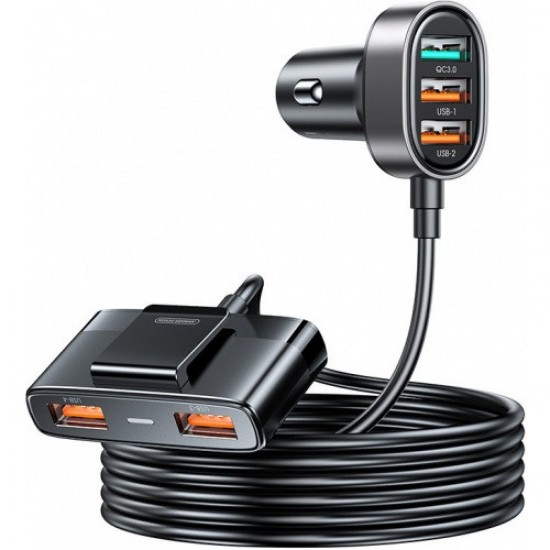 Φορτιστής Αυτοκινήτου Joyroom Car Charger 45W 5xUSB-A black (JR-CL03 Pro) Φορτιστής Αυτοκινήτου Joyroom Car Charger 45W 5xUSB-A black (JR-CL03 Pro)