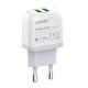 Φορτιστής Wall charger LDNIO A2219, 2x USB, 2.4A (white)