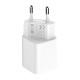 Φορτιστής Wall charger LDNIO A2318C, USB + USB-C, PD + QC 3.0, 20W (white)