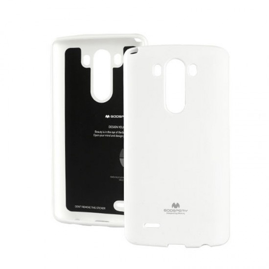 Θήκη Σίλικόνης Mercury Jelly Case LG G4 (White)