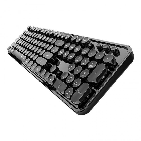 Ασύρματο Πληκτρολόγιο Wireless keyboard + mouse set MOFII Sweet 2.4G (black)