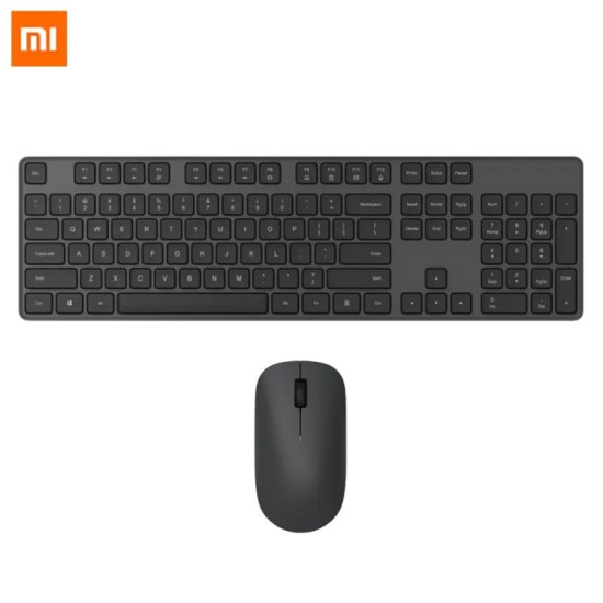 Ασύρματο Πληκτρολόγιο Wireless Keyboard and Mouse Combo Xiaomi Black BHR6100GL Ασύρματο Πληκτρολόγιο Wireless Keyboard and Mouse Combo Xiaomi Black BHR6100GL