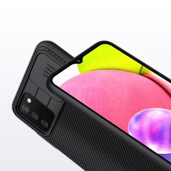 Θήκη Σιλικόνης Nillkin CamShield Pro Case Durable Cover with camera protection shield for Samsung Galaxy A03S Black Θήκη Σιλικόνης Nillkin CamShield Pro Case Durable Cover with camera protection shield for Samsung Galaxy A03S Black