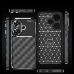Θήκη Σιλικόνης Techsuit - CarbonFiber - Xiaomi Redmi Note 10 4G / Note 10S / Poco M5s Black Θήκη Σιλικόνης Techsuit - CarbonFiber - Xiaomi Redmi Note 10 4G / Note 10S / Poco M5s Black