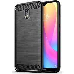 Θήκη Σιλικόνης Carbon Fiber Design Case Flexible TPU Xiaomi Redmi 8A black