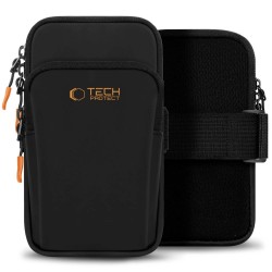 Θήκη Μπράτσου Tech-Protect M7 Universal Sport Armband Black/orange