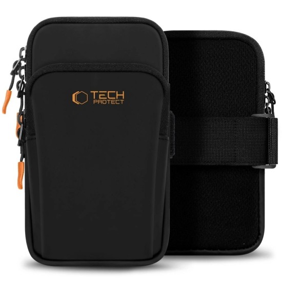 Θήκη Μπράτσου Tech-Protect M7 Universal Sport Armband Black/orange