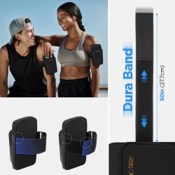 Θήκη Μπράτσου Tech-Protect M7 Universal Sport Armband Black/orange Θήκη Μπράτσου Tech-Protect M7 Universal Sport Armband Black/orange