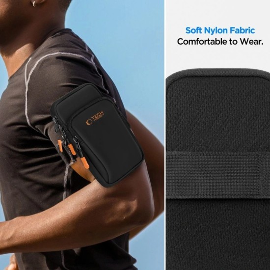 Θήκη Μπράτσου Tech-Protect M7 Universal Sport Armband Black