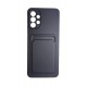 Θήκη Σιλικόνης Card Case Silicone Wallet Wallet with Card Slot Documents for Samsung Galaxy A13 5G Black Θήκη Σιλικόνης Card Case Silicone Wallet Wallet with Card Slot Documents for Samsung Galaxy A13 5G Black