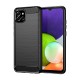 Θήκη Σιλικόνης Carbon Case Flexible Cover TPU Case for Samsung Galaxy A03S EU black