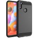 Θήκη Σιλικόνης Carbon Case Flexible Cover TPU Case For Samsung Galaxy A11 / M11 black