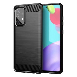 Θήκη Σιλικόνης Carbon Case Flexible Cover TPU Case for Samsung Galaxy A52s 5G / A52 5G / A52 4G black