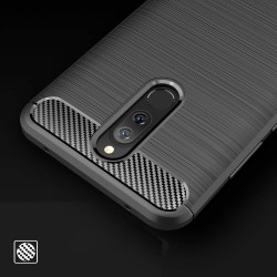 Θήκη Σιλικόνης Carbon Fiber Design Case Flexible TPU Xiaomi Redmi 8A black Θήκη Σιλικόνης Carbon Fiber Design Case Flexible TPU Xiaomi Redmi 8A black