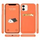 Θήκη Σιλικόνης Card Case Silicone Wallet Wallet with Card Slot Documents for Samsung Galaxy A13 5G pink