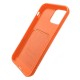 Θήκη Σιλικόνης Card Case Silicone Wallet Wallet with Card Slot Documents for Samsung Galaxy A13 5G pink