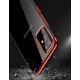 Θήκη Σιλικόνης Clear Color Case Gel TPU Electroplating frame Cover For Samsung Galaxy A41 black Θήκη Σιλικόνης Clear Color Case Gel TPU Electroplating frame Cover For Samsung Galaxy A41 black
