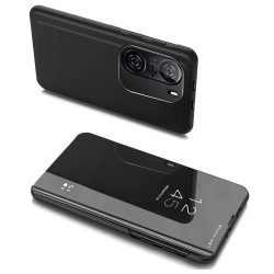 Θήκη Βιβλίο Clear View Case cover for Xiaomi Redmi K40 Pro+ / K40 Pro / K40 / Poco F3 black