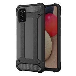 Θήκη Σιλικόνης Armor Case Tough Rugged For Samsung Galaxy A02s EU black