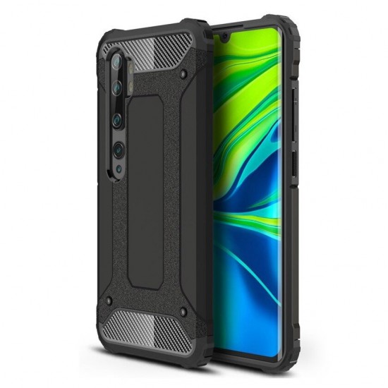 Θήκη Σιλικόνης Hybrid Armor Case Tough Rugged Cover For Xiaomi Mi Note 10 / Mi Note 10 Pro / Mi CC9 Pro black Θήκη Σιλικόνης Hybrid Armor Case Tough Rugged Cover For Xiaomi Mi Note 10 / Mi Note 10 Pro / Mi CC9 Pro black