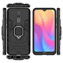 Θήκη Σιλικόνης Ring Armor Case Kickstand Tough Rugged Cover For Samsung Galaxy A32 5G black