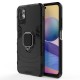 Θήκη Σιλικόνης Wozinsky Ring Armor Case Kickstand Tough Rugged Cover for Xiaomi Redmi Note 10 5G / Poco M3 Pro black