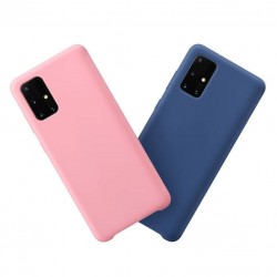 Θήκη Σιλικόνης Silicone Case Soft Flexible Rubber Cover Samsung Galaxy A51 Red