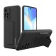 Θήκη Σιλικόνης Wozinsky Kickstand Case flexible silicone cover with a stand Xiaomi Redmi 10 Black